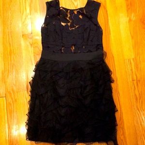 BCBGeneration backless black dress